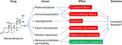 Perioperative dexamethasone in high-grade gliomas: the short-term benefits and long-term harms